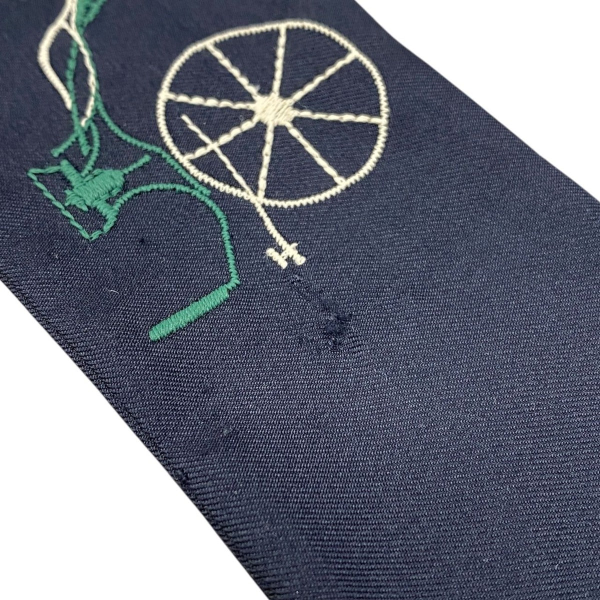 Hermes Twilly Long a to Berlinne Blue Noir Black — view 3
