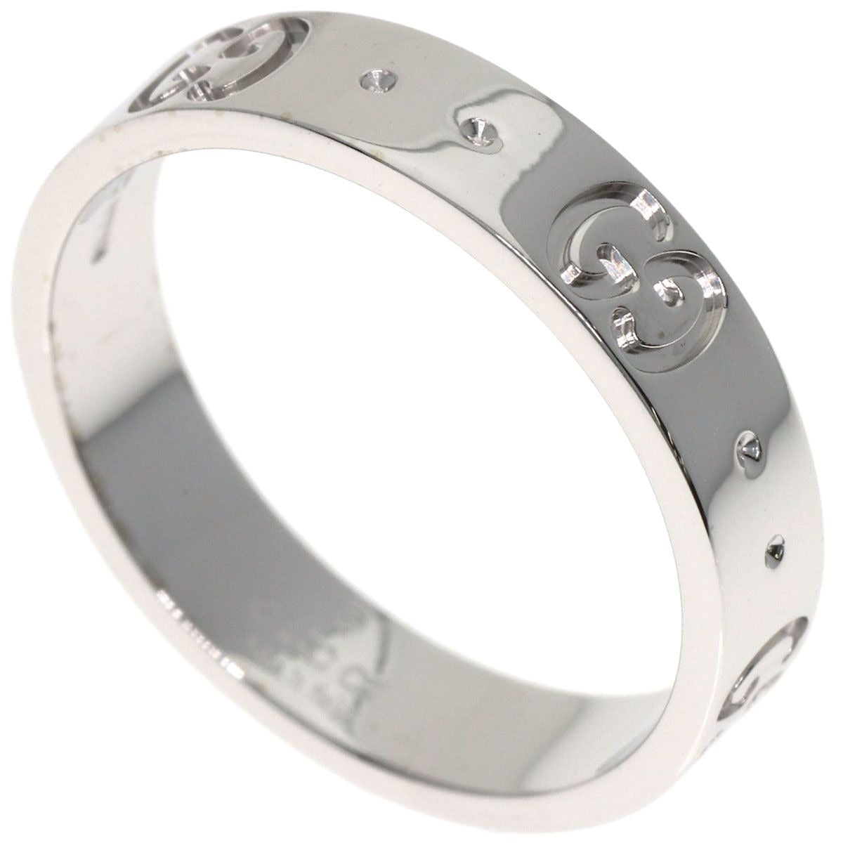Gucci Icon Ring 18K White Gold