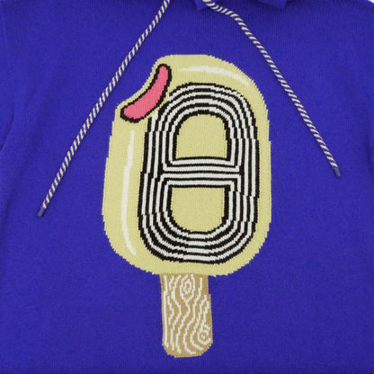 Hermes Knit Parka - Ice Cream 36 Size Blue - 4e2628db Cashmere Ladies