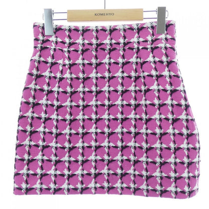 Versace Skirt Tweed Pink 38