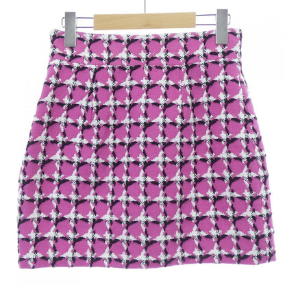 Versace Skirt Tweed Pink 38 — view 2