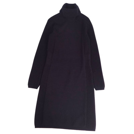 Hermes Dress Knit Turtleneck Wool Cashmere