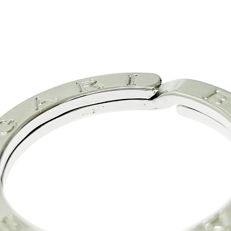 Bvlgari Silver Bvlgari Key Ring with Box 11.4g 925 Engraved 322473 Key Ring