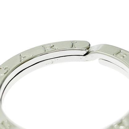 Bvlgari Silver Bvlgari Key Ring with Box 11.4g 925 Engraved 322473 Key Ring