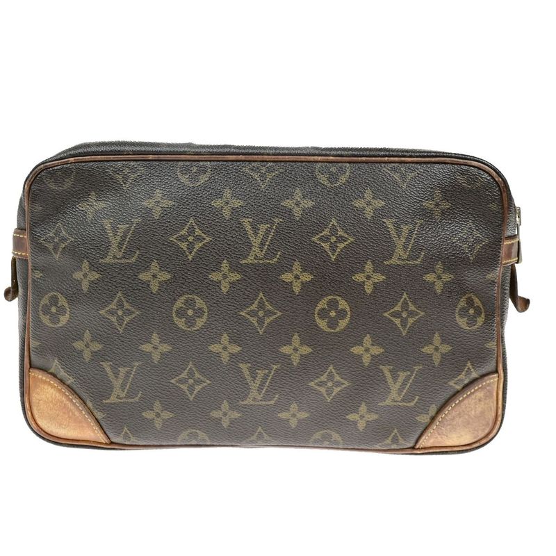Louis Vuitton Clutch Bag Compiègne 28 Monogram M51845 01bs167
