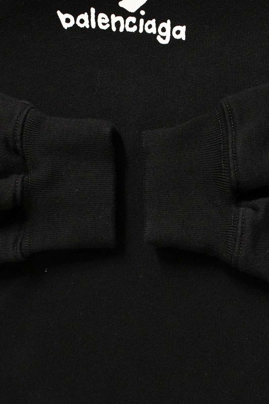 Balenciaga 578135 Tnvh2 3B Logo Embroidered Pullover Hoodie Men's M