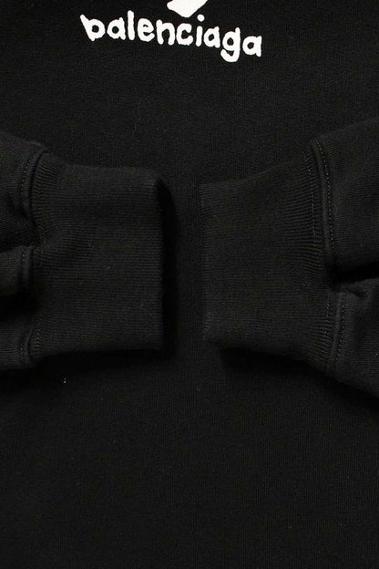 Balenciaga 578135 Tnvh2 3B Logo Embroidered Pullover Hoodie Men's M