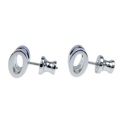 Hermes Earrings Pop Ash Mini H Pair Lila Purple Silver Color Jewelry