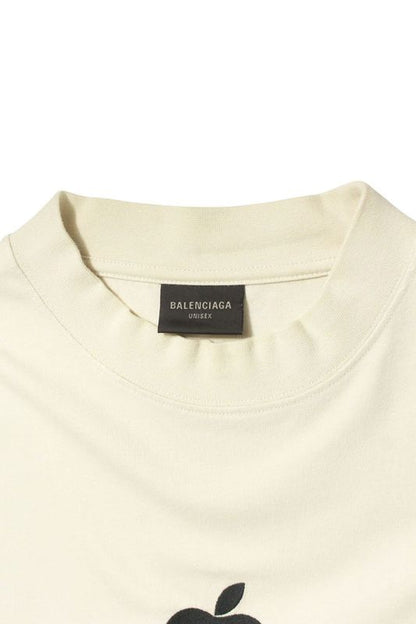 Balenciaga 22AW 712398 Tnvb3 Be Different Embroidery T-shirt Men 3