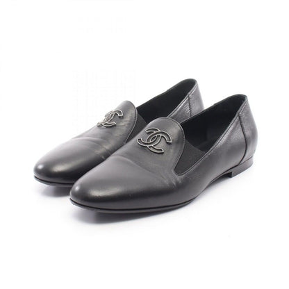 Chanel CC Logo Opera Shoes Leather