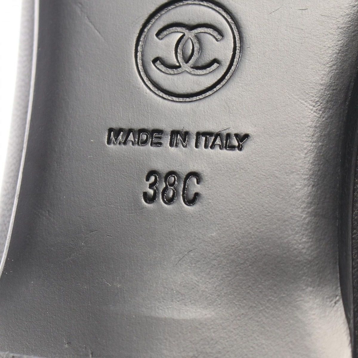 Chanel CC Logo Opera Shoes Leather — view 6