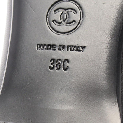 Chanel CC Logo Opera Shoes Leather — view 6