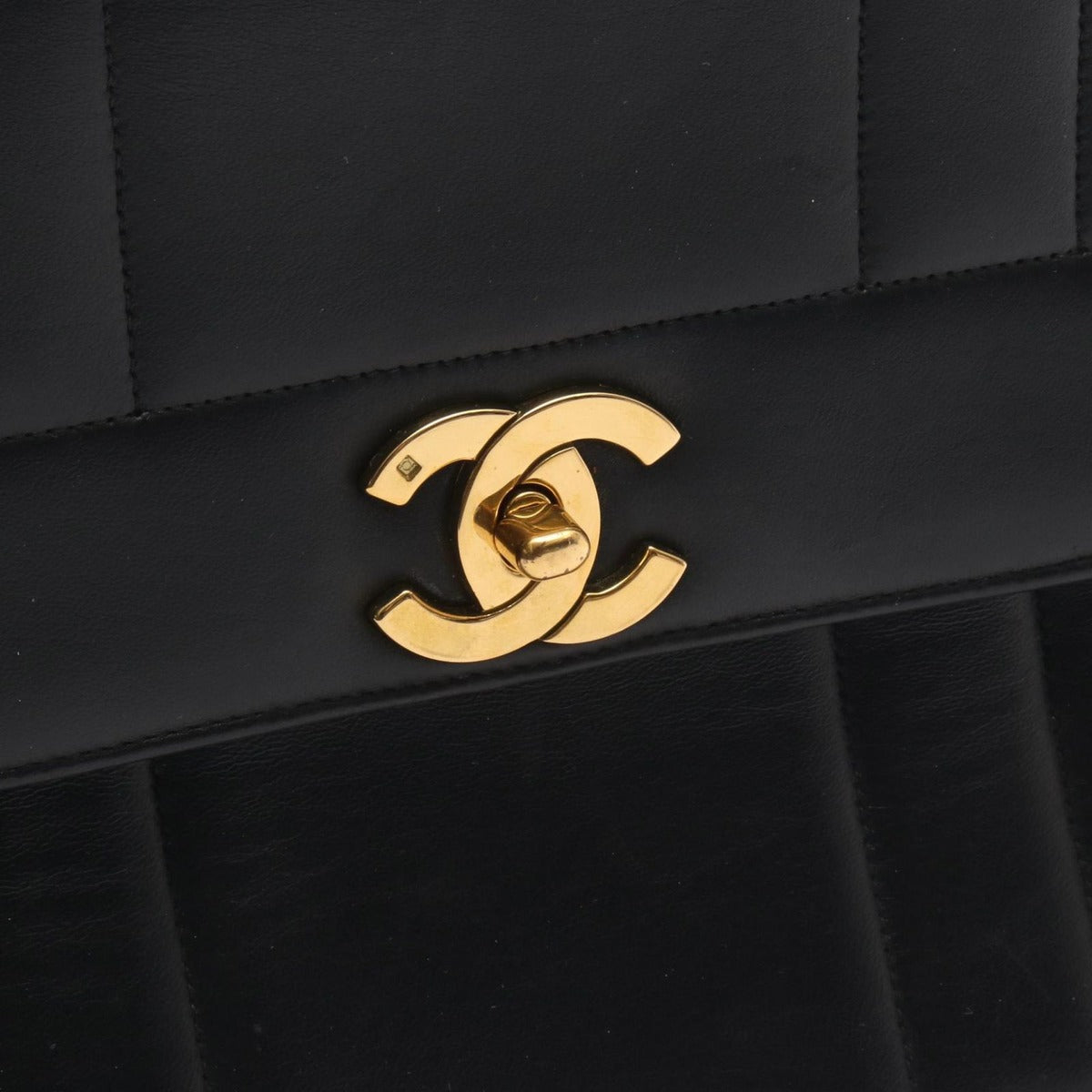 Chanel Handbag Mademoiselle Black Lambskin — view 9