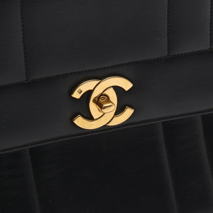 Chanel Handbag Mademoiselle Black Lambskin — view 9