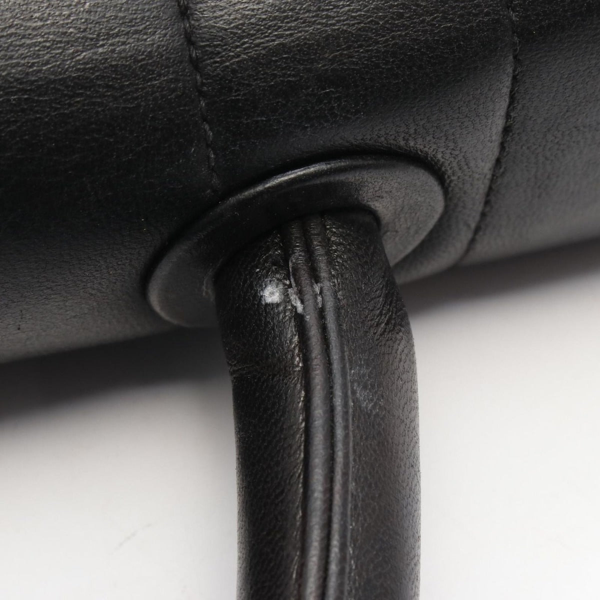 Chanel Handbag Mademoiselle Black Lambskin — view 10