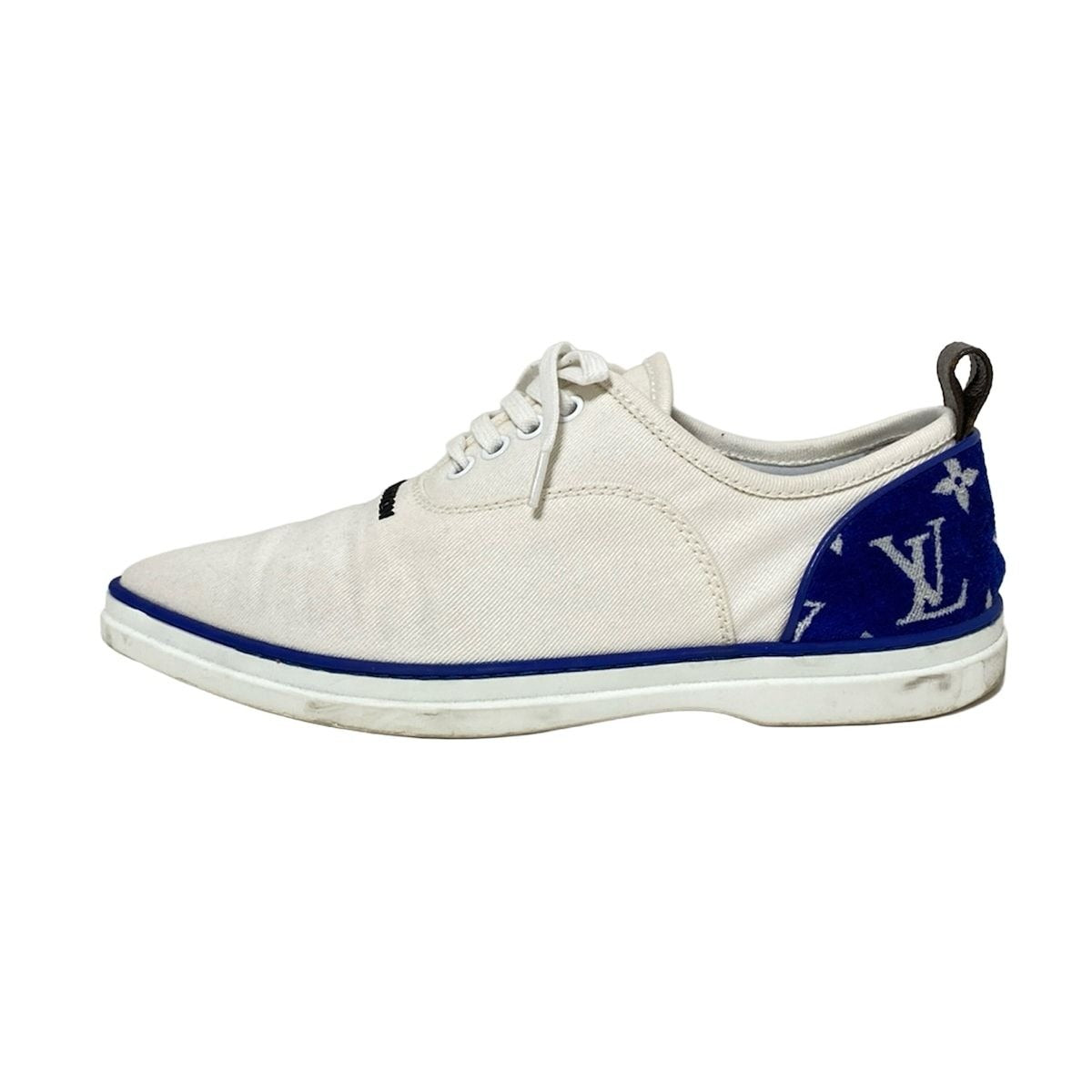 Louis Vuitton Shoes 37 White Blue