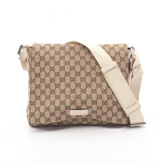 Gucci Shoulder Bag GG Canvas Beige