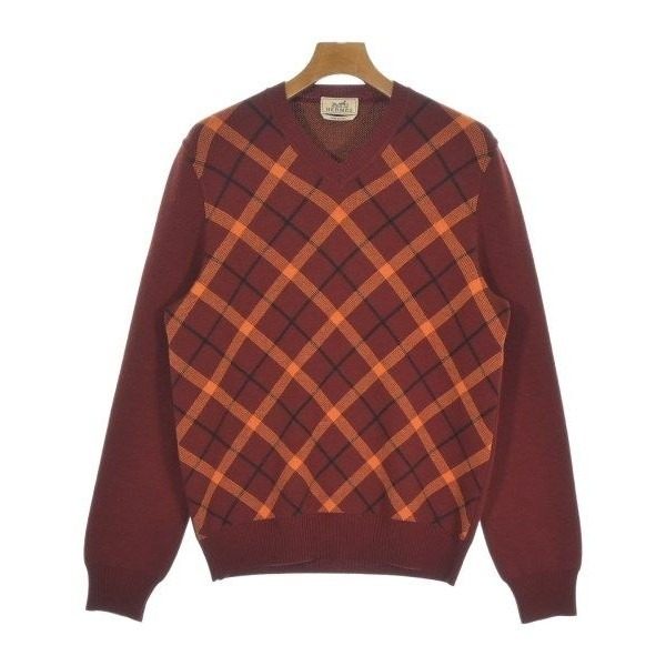 Hermes Knit Sweater Red