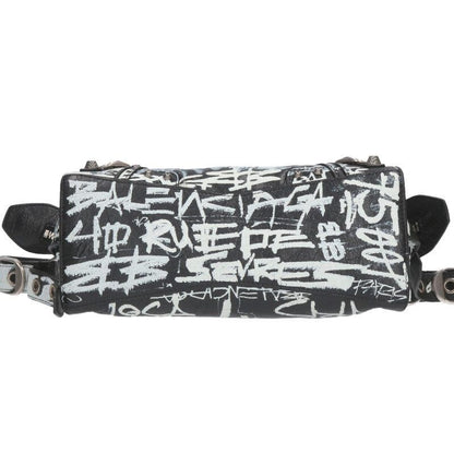 Balenciaga NEO Cagole XS 700940 Neocagole Lambskin Graphic Shoulder Bag For Men