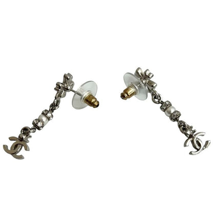 Chanel Coco Mark Clover Motif Metal Rhinestone Fake 23FP