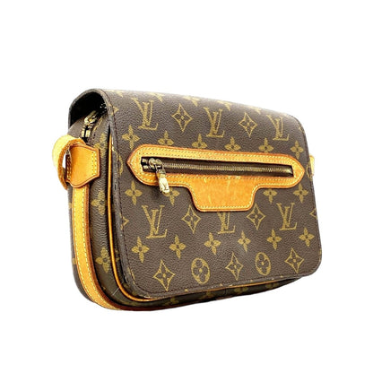 Louis Vuitton Shoulder Bag Monogram Saint Germain 24 Brown — view 2