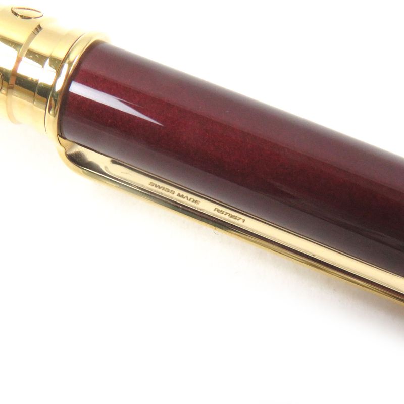 Cartier Santos De Cartier Love Twist Ballpoint Pen Bordeaux Gold With Box And