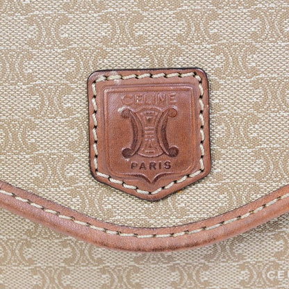 Celine Macadam Second Bag Clutch Bag Beige 01bs111