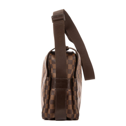 Louis Vuitton Naviglio Daque Brown Damier Ebene Shoulder Bag Dark — view 4