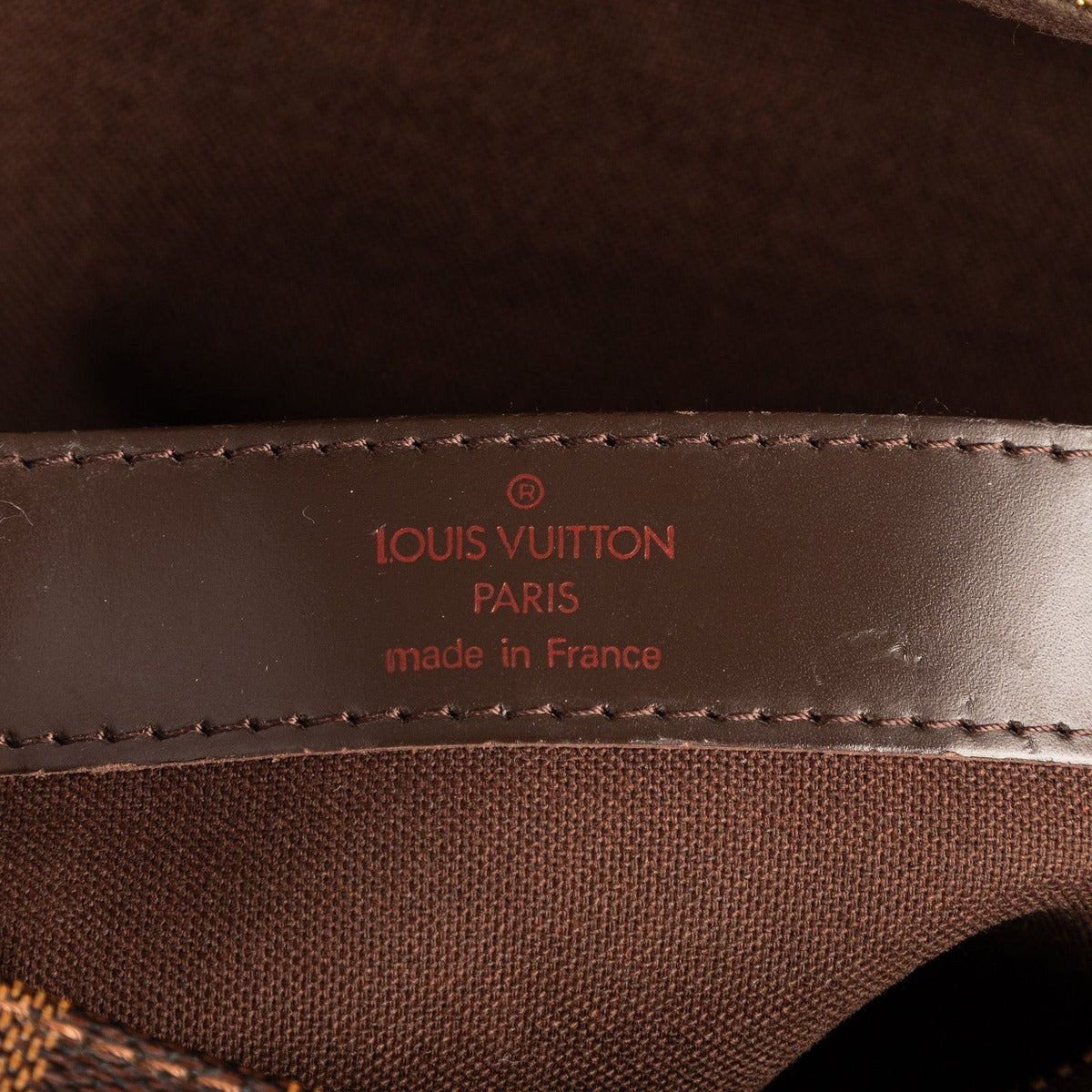 Louis Vuitton Naviglio Daque Brown Damier Ebene Shoulder Bag Dark — view 10