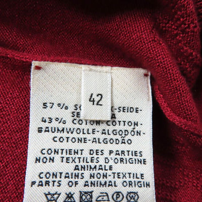 Hermes 21SS Silk Blend With Serie Buttons H Lift V-neck Long Sleeves Cardigan