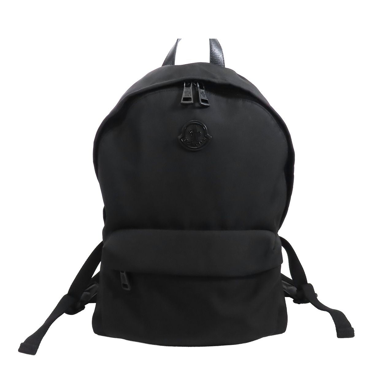 Moncler Pierrick Black Nylon Polyester Backpack