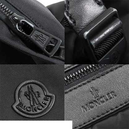 Moncler Pierrick Black Nylon Polyester Backpack — view 8