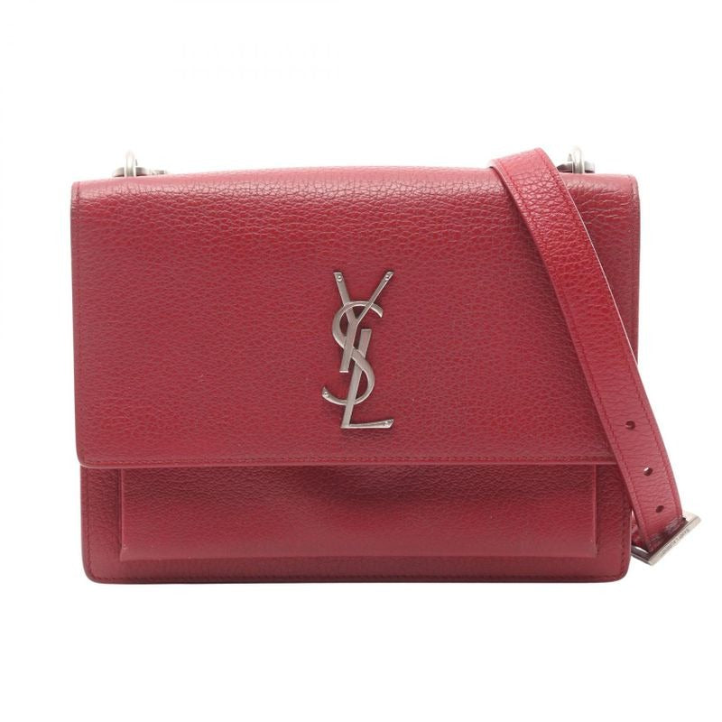 Saint Laurent Paris Shoulder Bag Sunset Medium Red Leather