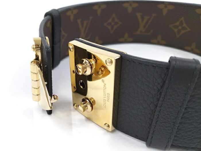 Louis Vuitton Belt S Lock 50mm (197in) Monogram Brown M4103z