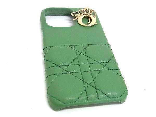 Christian Dior Lady Dior Cannage Leather Iphone13 Pro Compatible