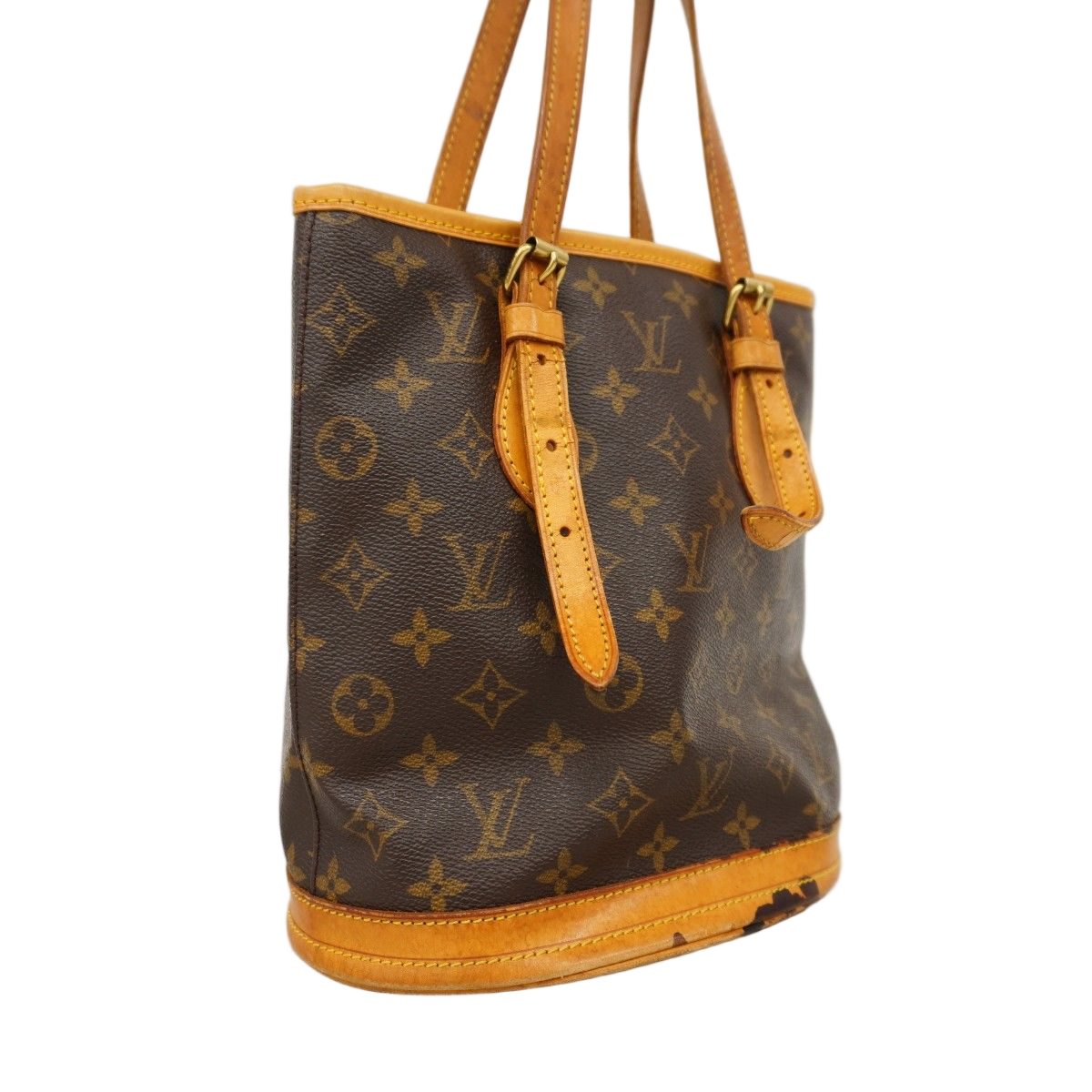 Louis Vuitton Tote Monogram Bucket PM Brown — view 2