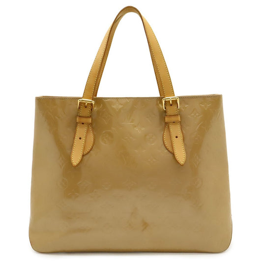 Louis Vuitton Monogram Vernis Brentwood Tote Shoulder Bag Enamel Patent Leather