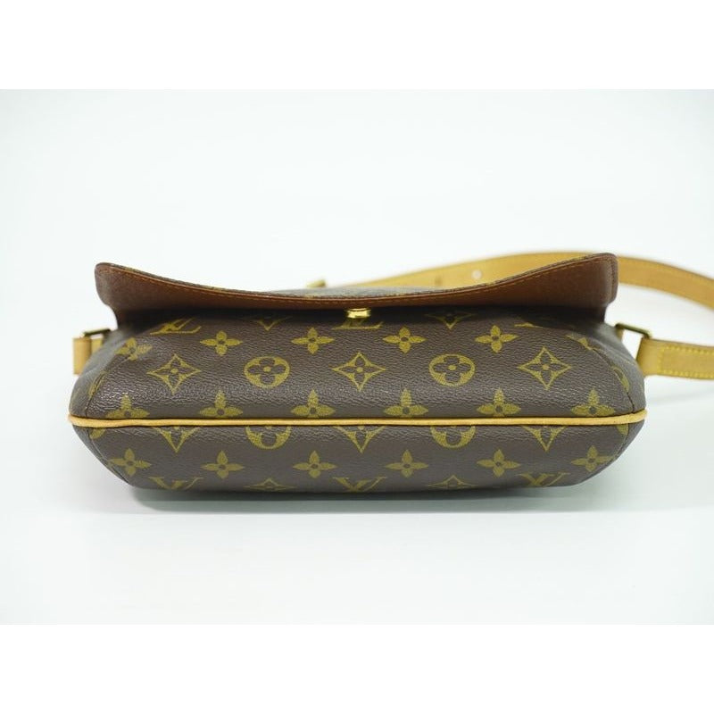 Louis Vuitton Musette Tango Short Monogram Shoulder Bag Brown — view 3