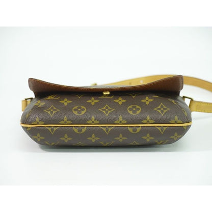 Louis Vuitton Musette Tango Short Monogram Shoulder Bag Brown — view 3