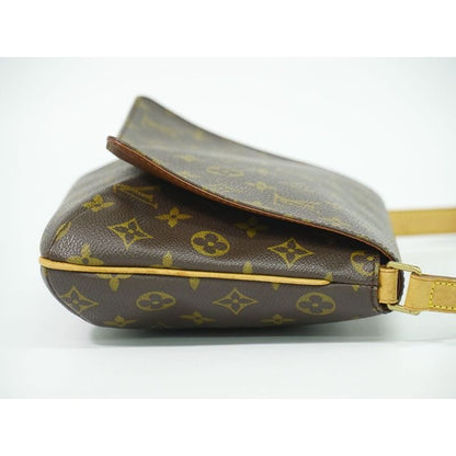 Louis Vuitton Musette Tango Short Monogram Shoulder Bag Brown — view 4