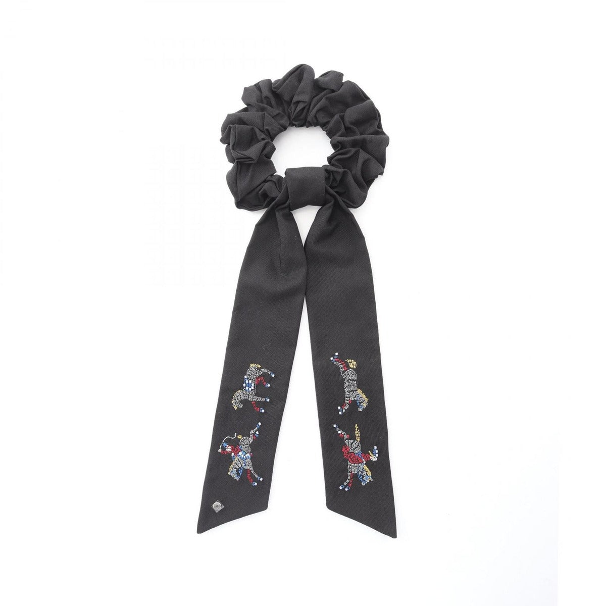 Hermes Knight Parade Scrunchie