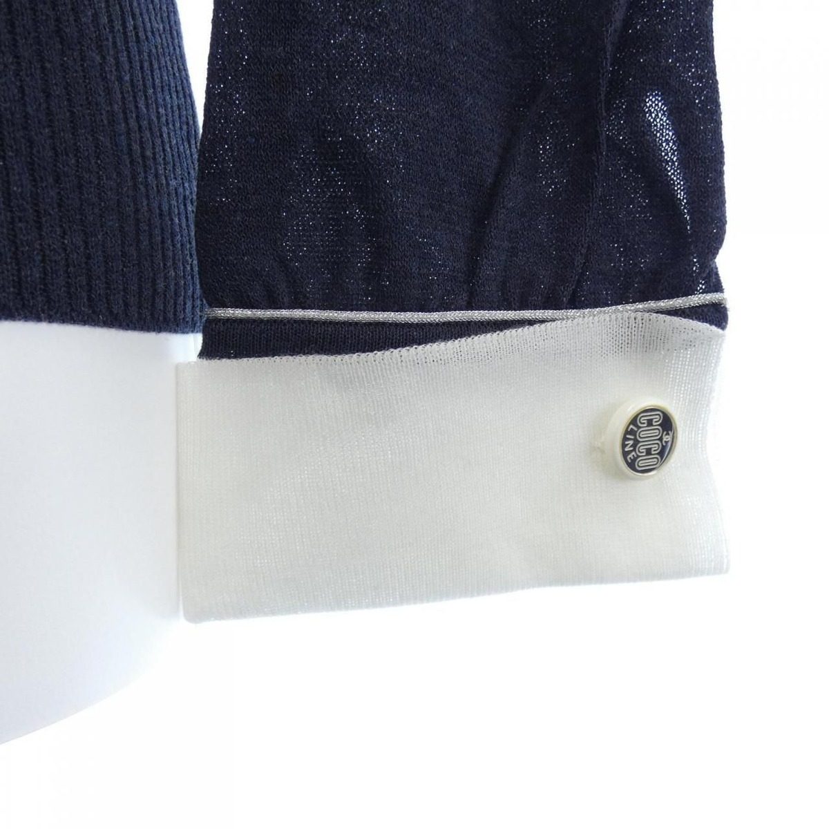 Chanel 08c Knit Top Gray — view 6