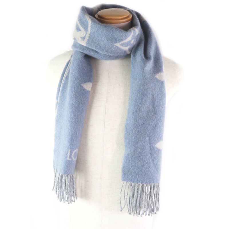 Louis Vuitton M75704 Echarpe Reykjavik Monogram 100% Cashmere