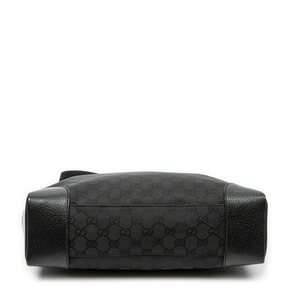 Gucci Zip Messenger Black GG Canvas — view 6