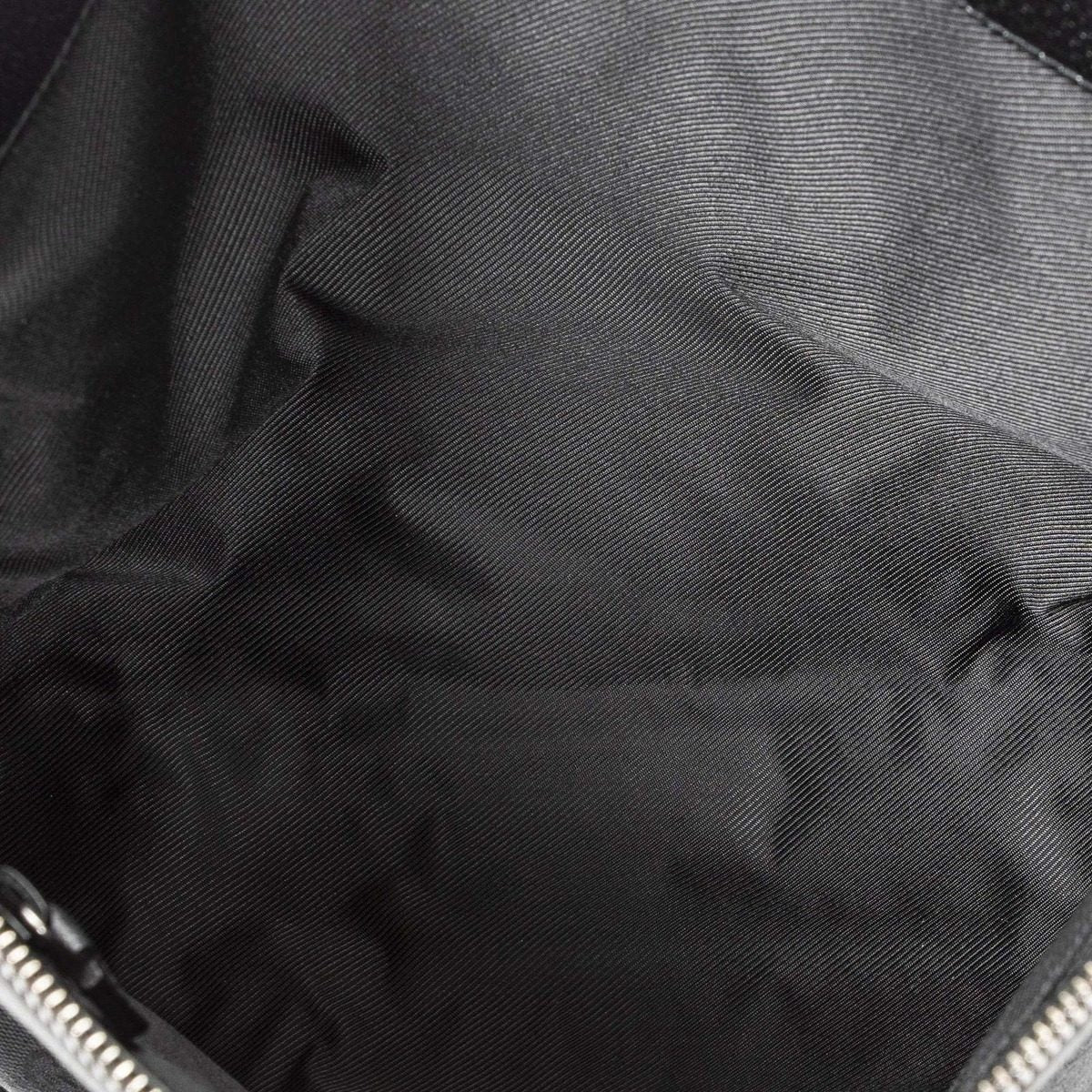 Gucci Zip Messenger Black GG Canvas — view 9