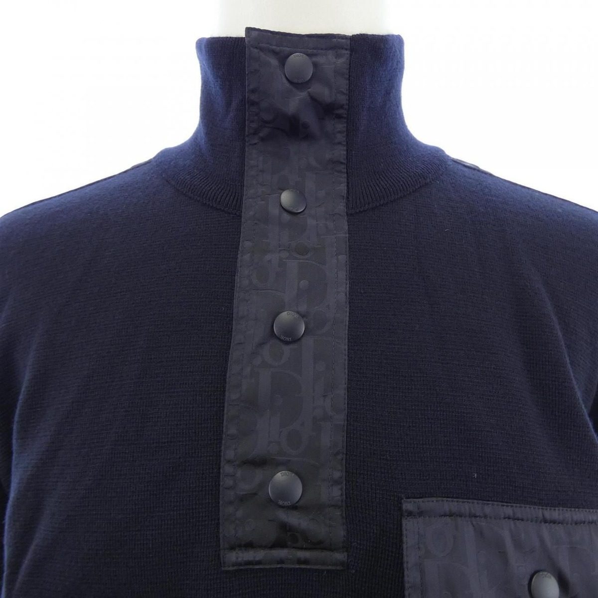Dior Knit Sweater Navy — view 5