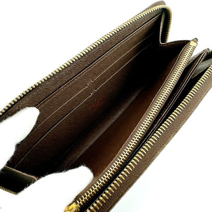 Louis Vuitton N60015 Damier Round Zipper Zippy Wallet Old Shape Long Wallet