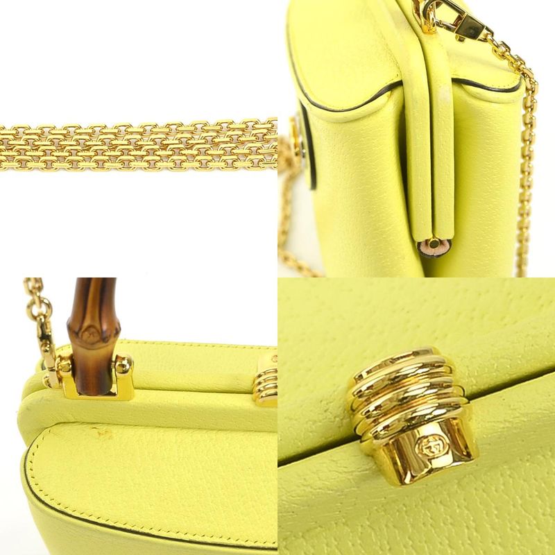 Gucci Shoulder Bag Handbag Bamboo 616436