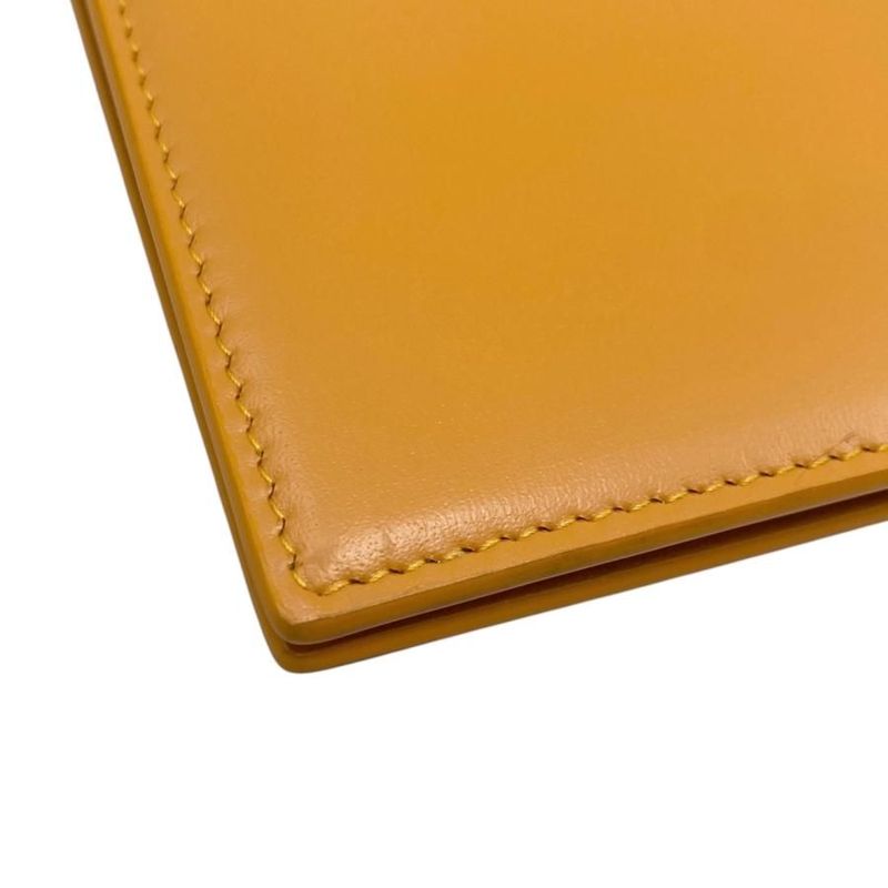 Saint Laurent Shoulder Bag Chain Logo Orange Gold Hardware Saint Laurent