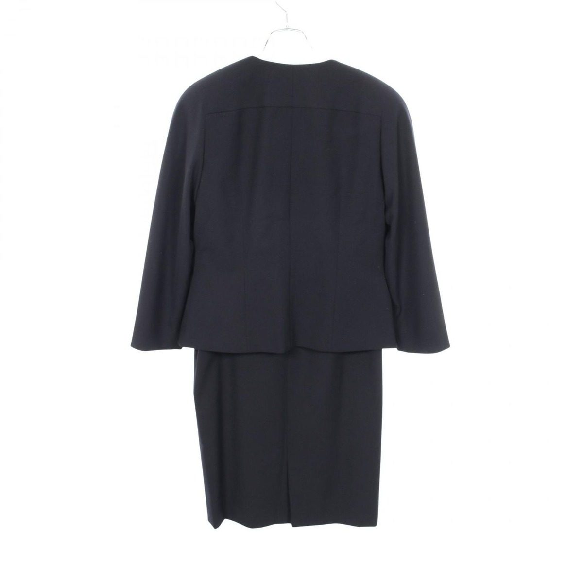 Dior Suit Collarless Jacket Wool — view 2